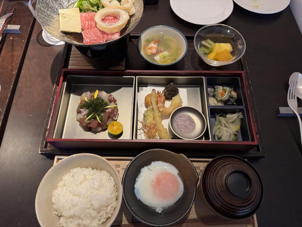 地元野菜のサラダ