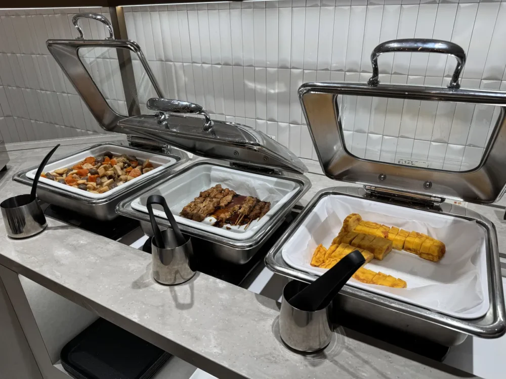 ホットミールのチャフィングディッシュ