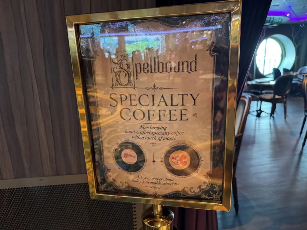 スペルバウンドのスペシャルティコーヒーの案内